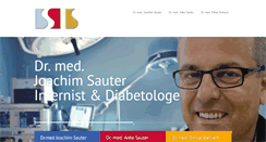 Desktop Screenshot of dr-sauter-wangen.de